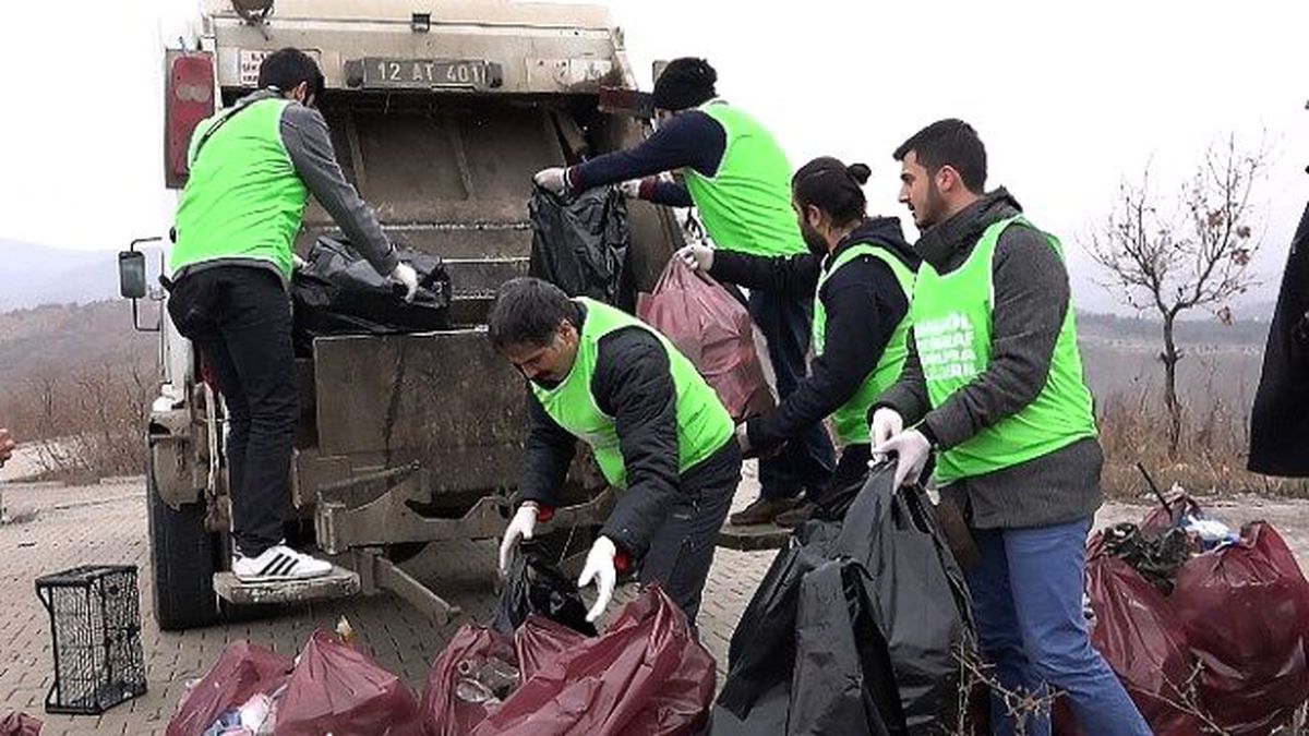 Doğayı Çöplerden Arındırdılar
