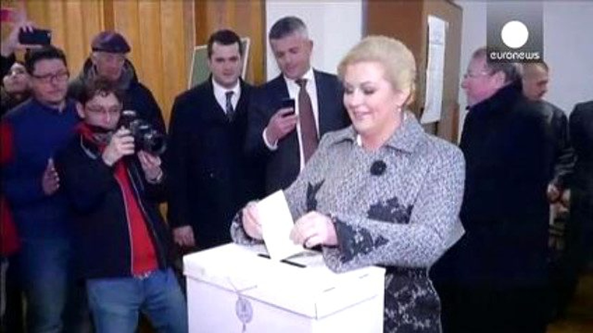 Hırvatistan Cumhurbaşkanı\'nı Seçiyor