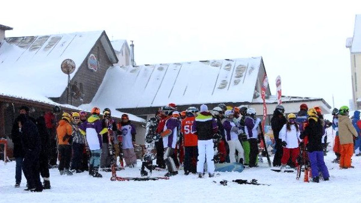 Kayakseverler Erciyes\'e Akın Etti
