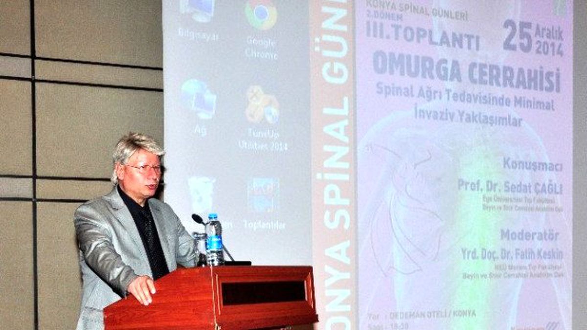 Konya Spinal Günleri 2. Dönem 3. Toplantısı Gerçekleştirildi