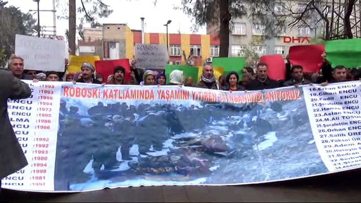 Siverek\'te Uludere Protestosu