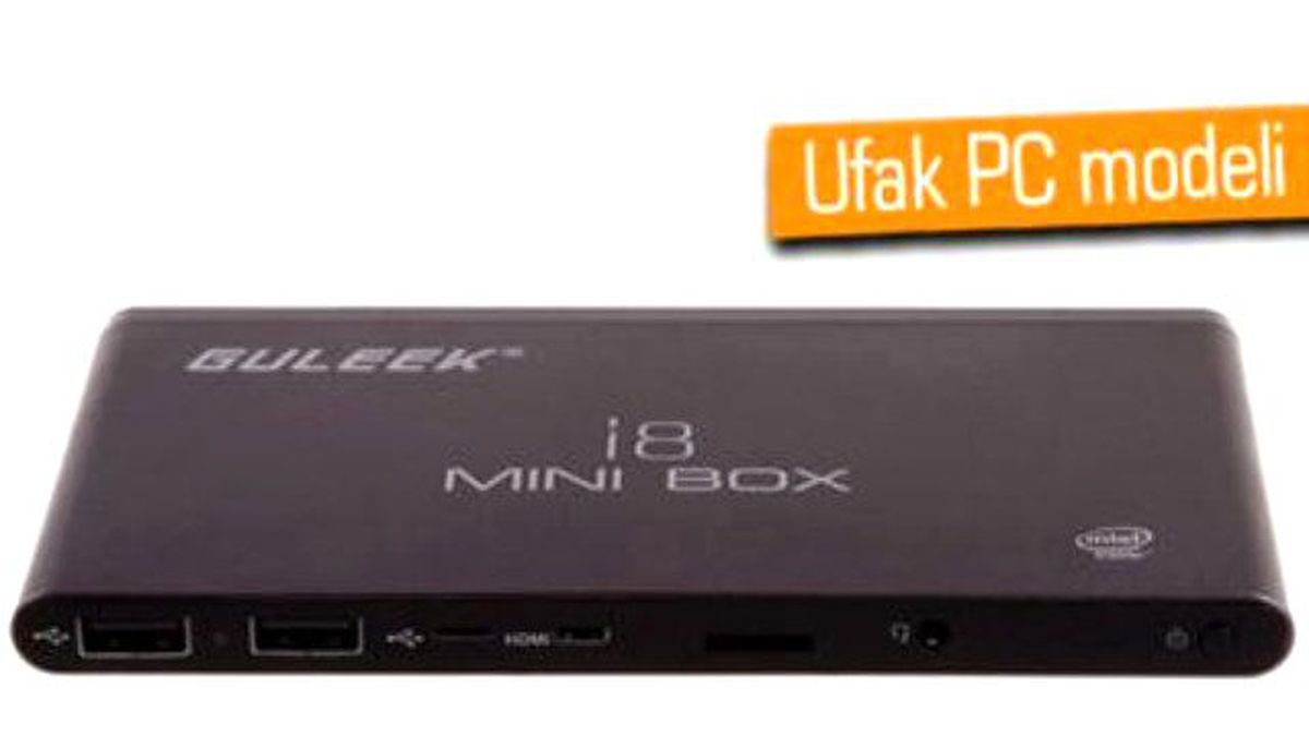 Uygun Fiyatlı Mini Pc: Guleek I8