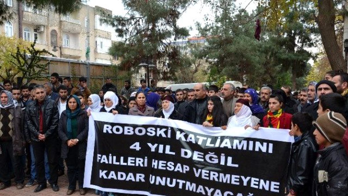 Viranşehir\'de Uludere Protestosu