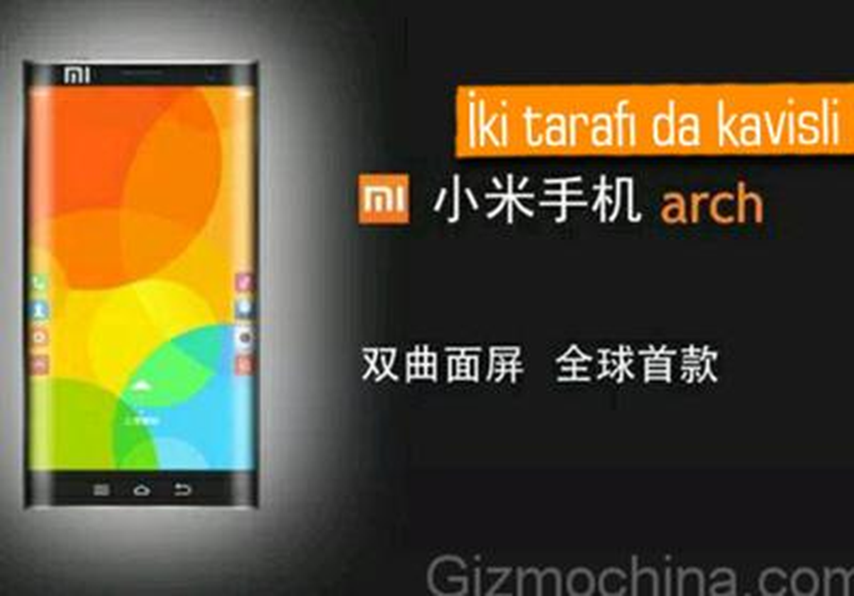Xiaomi Arch, Galaxy Note Edge Gibi Kavisli Geliyor
