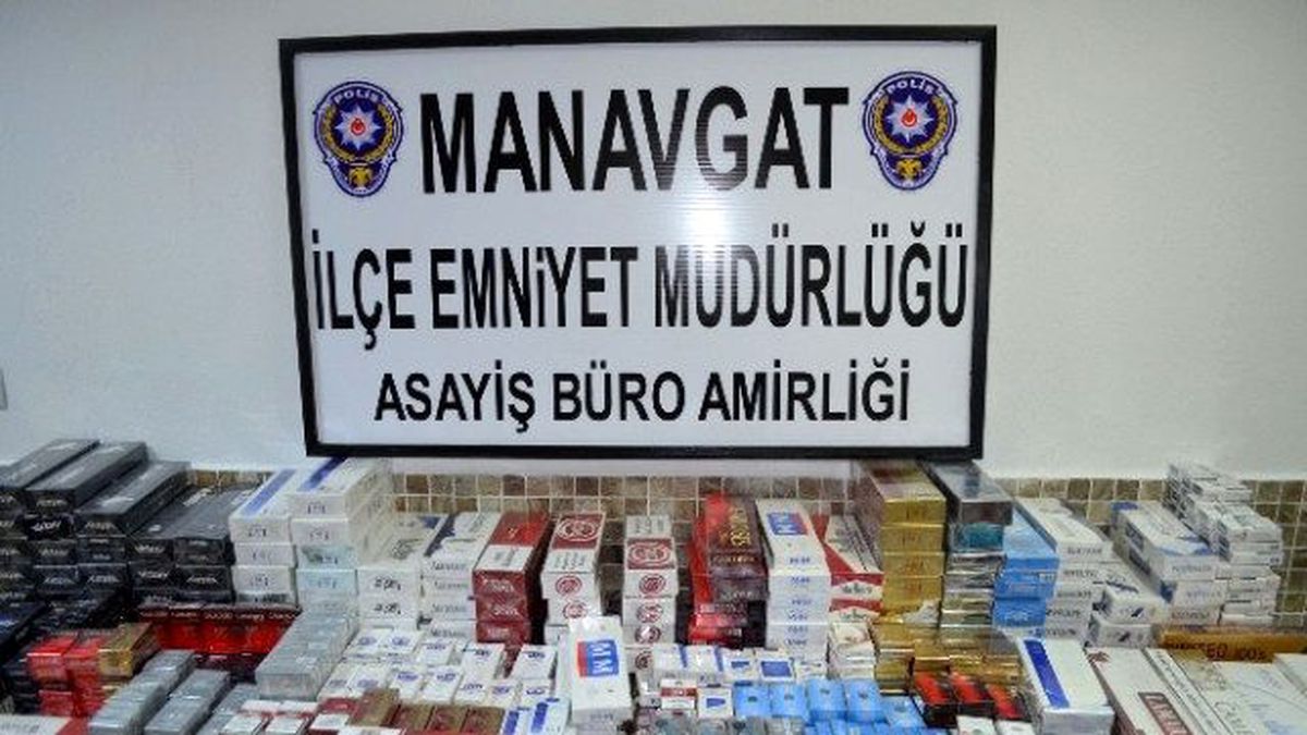Antalya\'da Uyuşturucu ve Kaçak Sigara Operasyonu