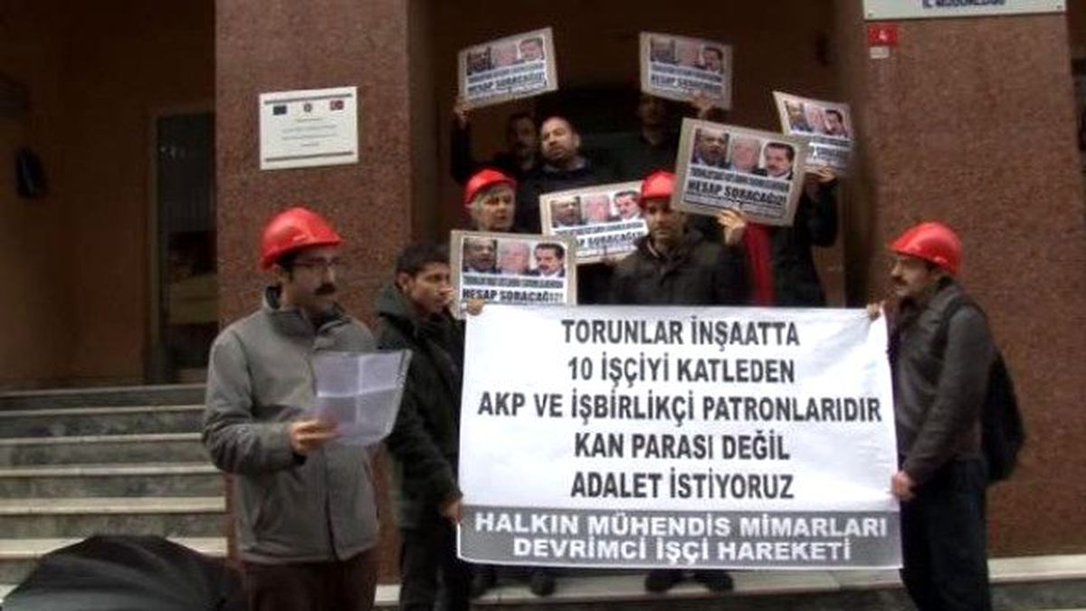 Asansör Faciasına Protesto