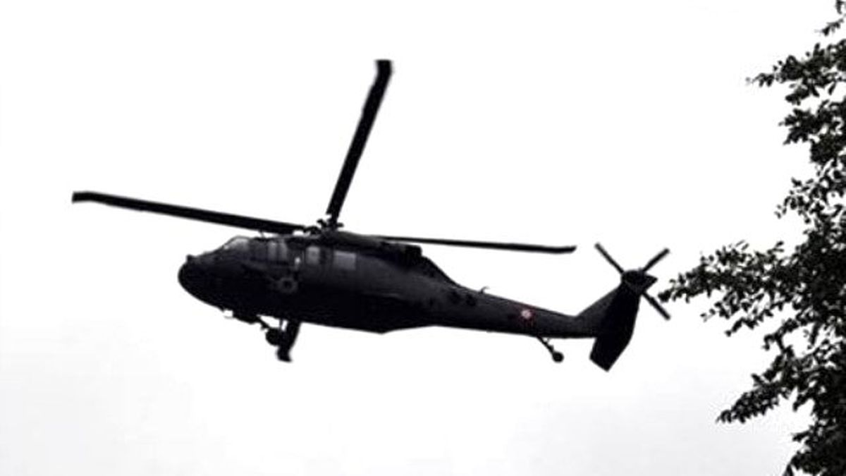 Yaralı Genç, Askeri Helikopterle Hastaneye Ulaştırıldı