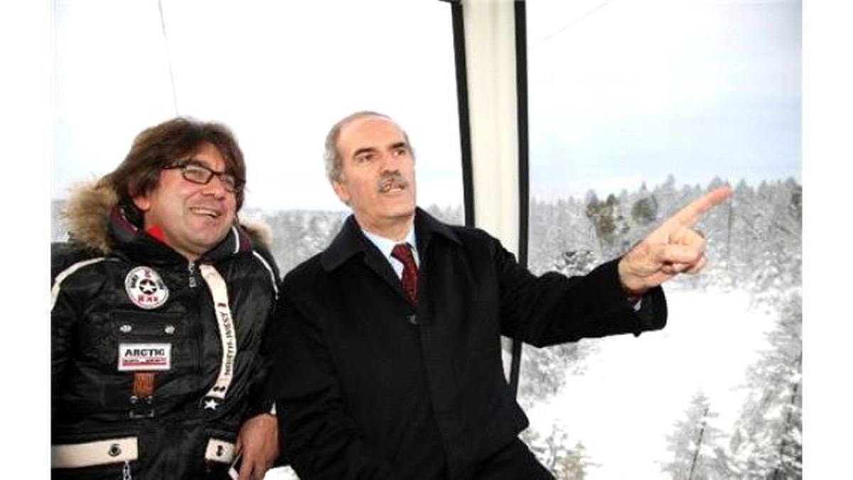 Bursa\'nın Teleferiği \'OTELLER Bölgesi\'nde