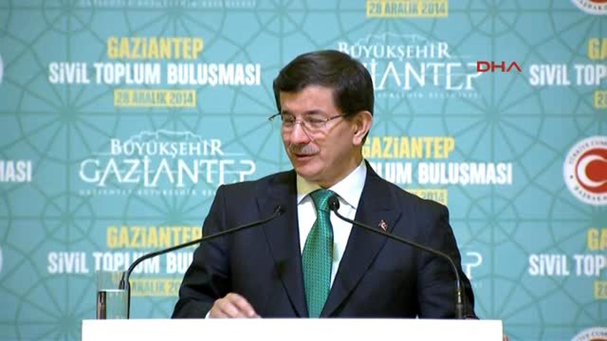 Davutoğlu, STK Temsilcilerine Seslendi