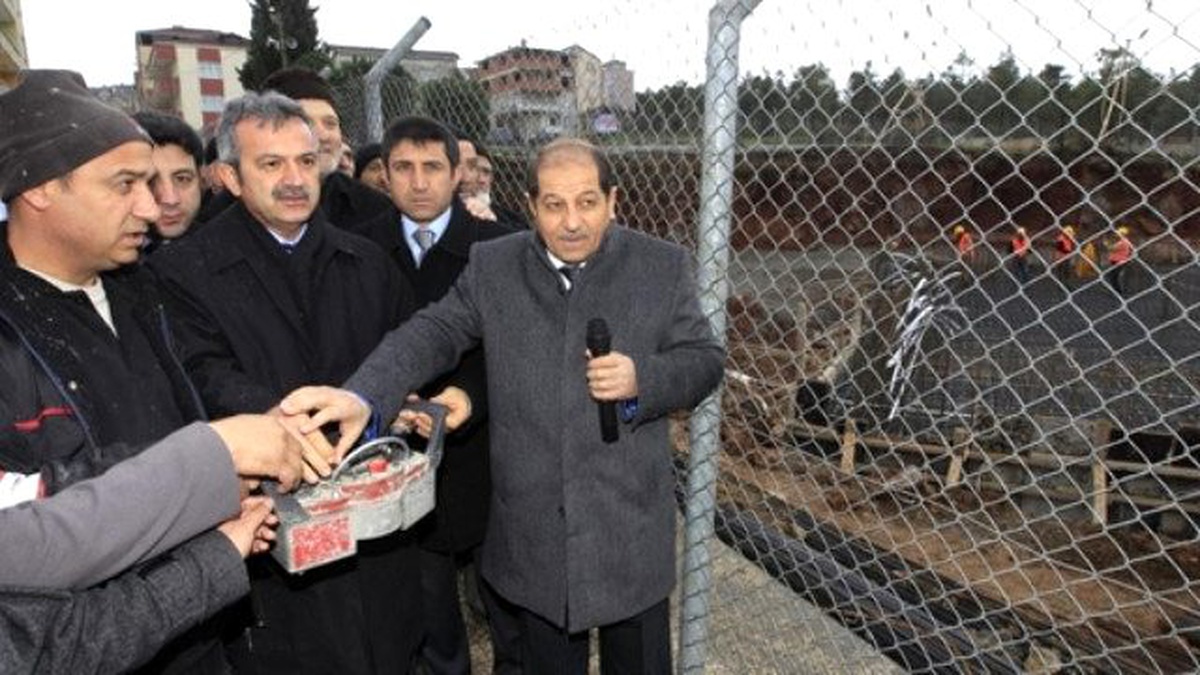 Gebze Çamlık Camisi\'nin Temeli Törenle Atıldı