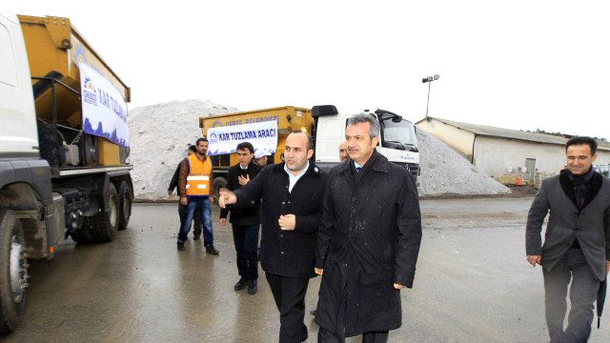Gebze Kar Yağışına Hazır!