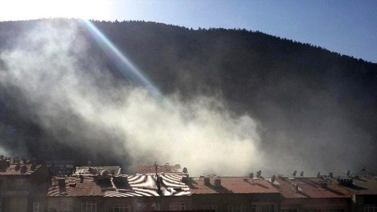 Gümüşhane\'de Hava Kirliliği Uyarısı
