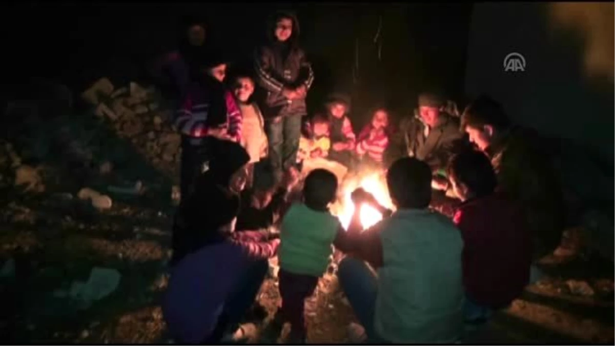 İnşaatlarda Yaşayan Suriyeli 30 Aile, Çadır Kente Yerleştirildi