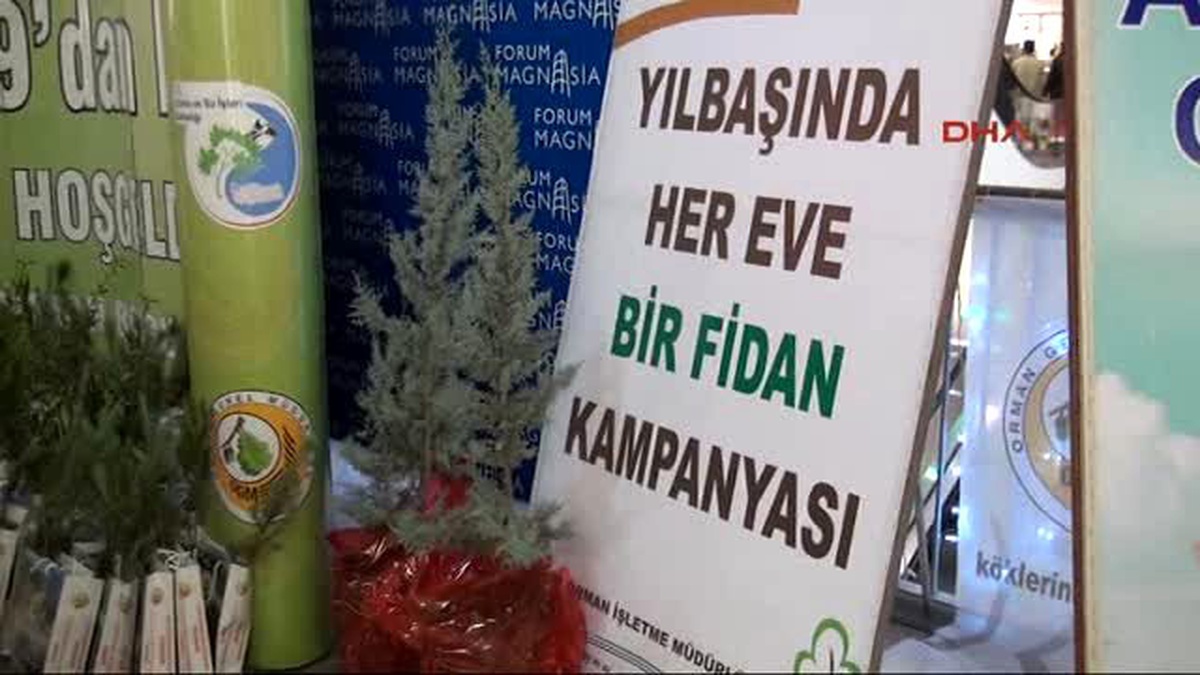 Manisa Ağaç Kesmeyelim Fidan Dikelim\'