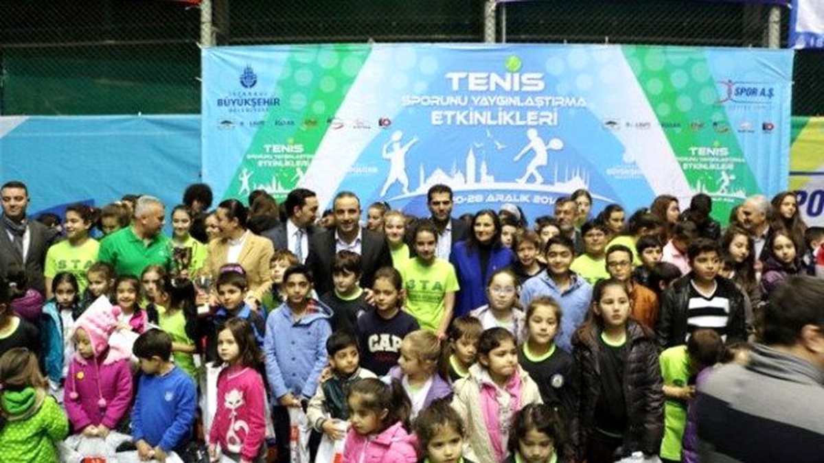 Tenis Sporunu Yaygınlaştırma Etkinlikleri Sona Erdi
