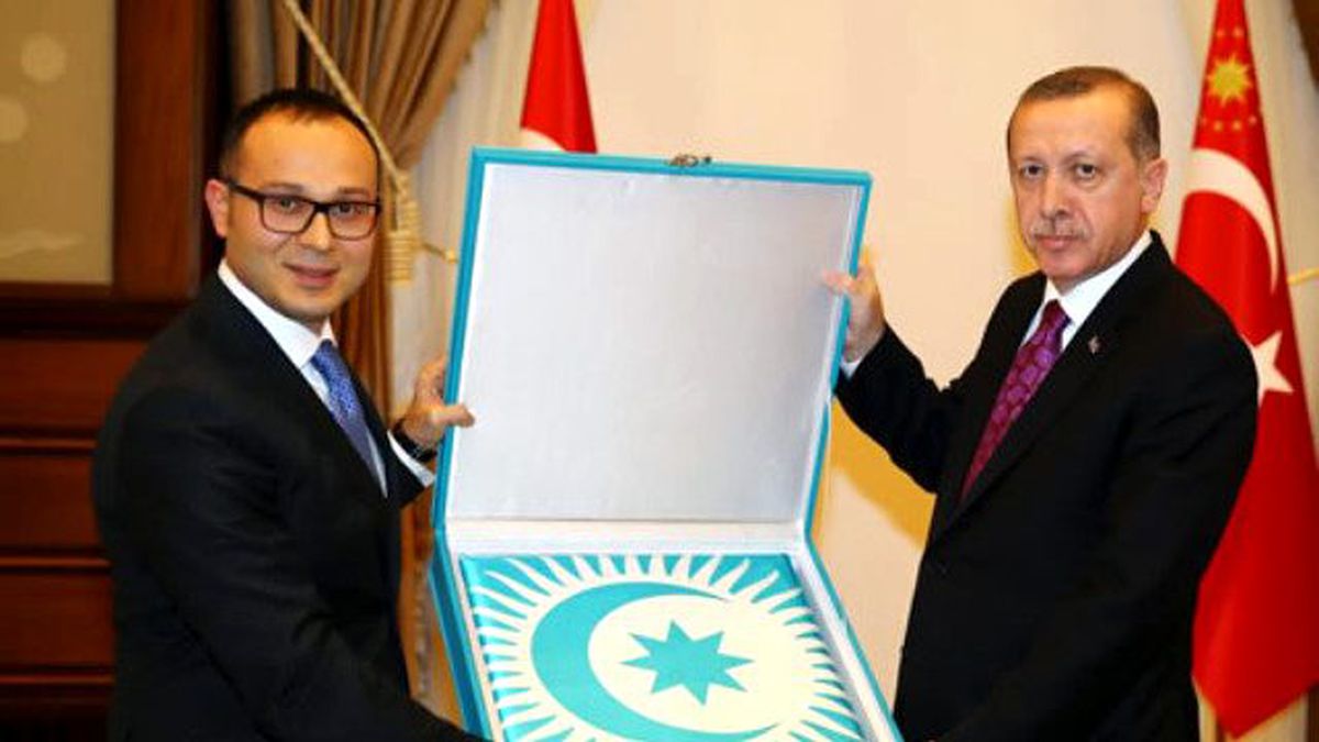 Türk Konseyi Genel Sekreteri Hasanov Cumhurbaşkanlığı Sarayı\'nda