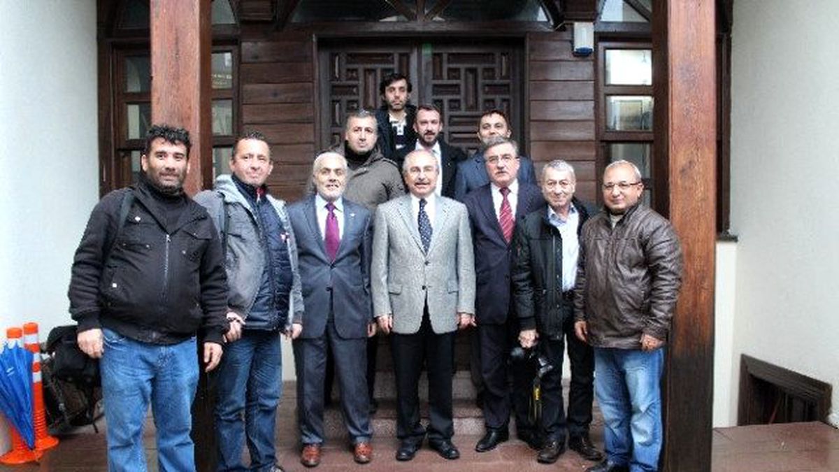 Vali Mustafa Yaman Medya Mensuplarıyla Buluştu