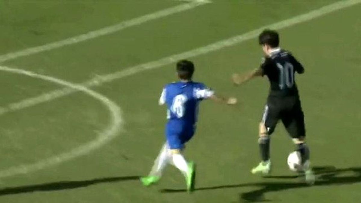 Zidane\'ın Oğlundan Harika Bir Gol