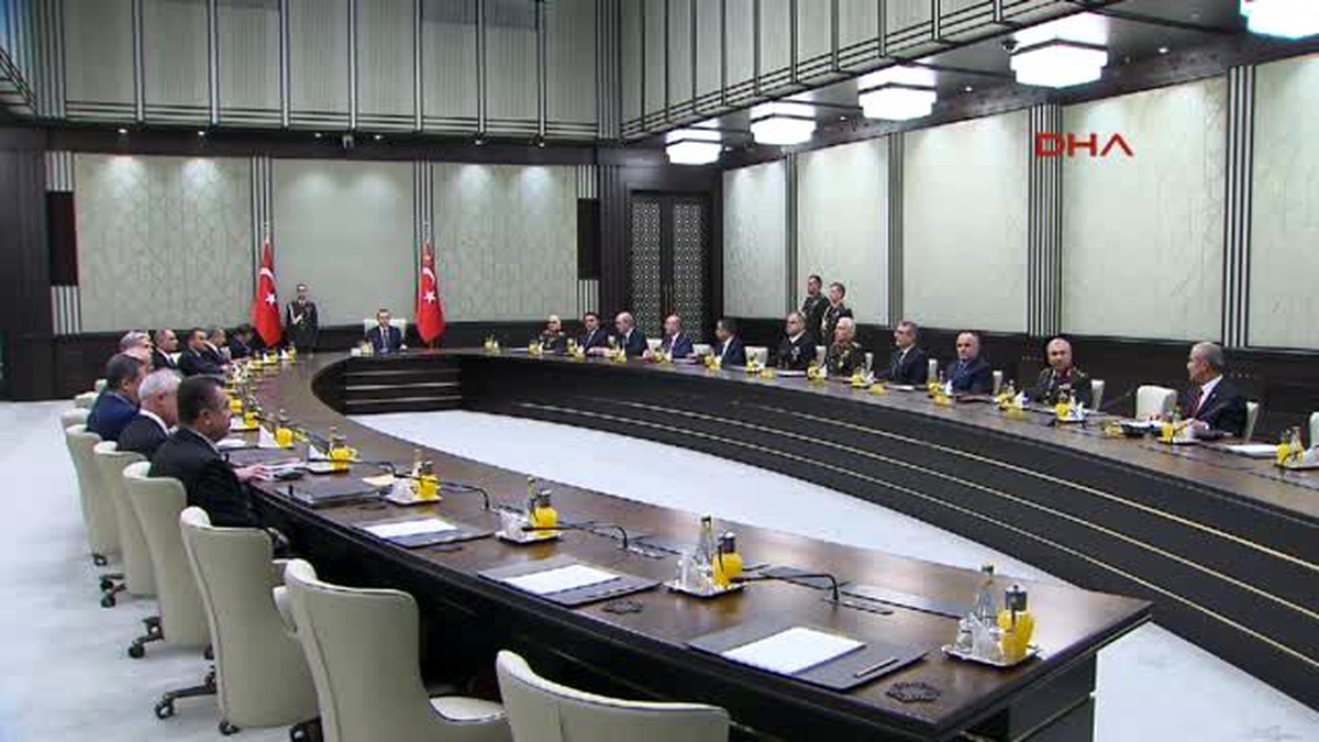 2014 Yılının Son Mgk\'sı Cumhurbaşkanlığı Sarayı\'nda Başladı