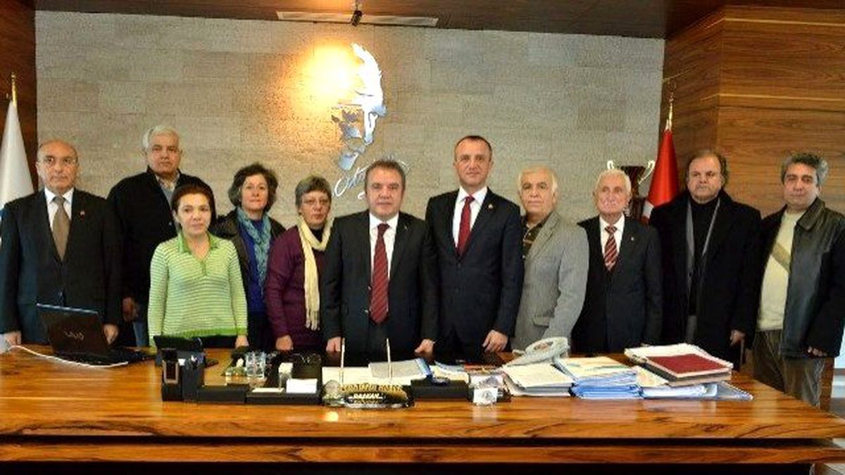 Add\'den Başkan Böcek\'e Teşekkür Ziyareti