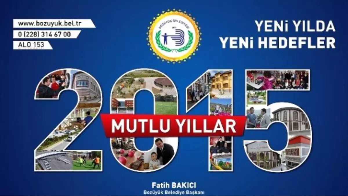 Başkan Bakıcı Yeni Yılı Kutladı