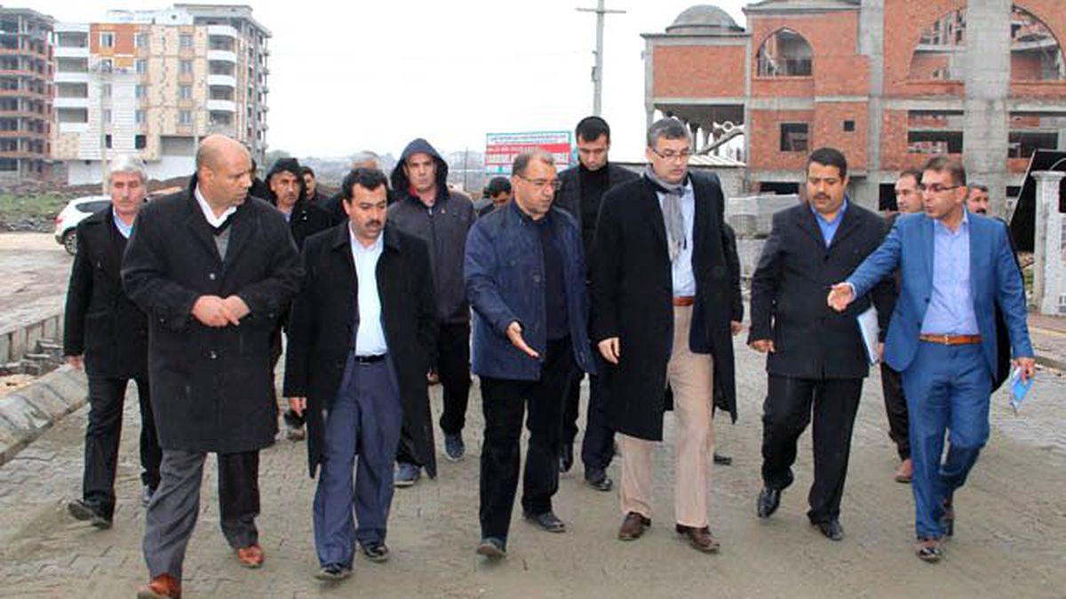 Başkan Güvenç, Siverek\'te Çalışmaları Denetledi