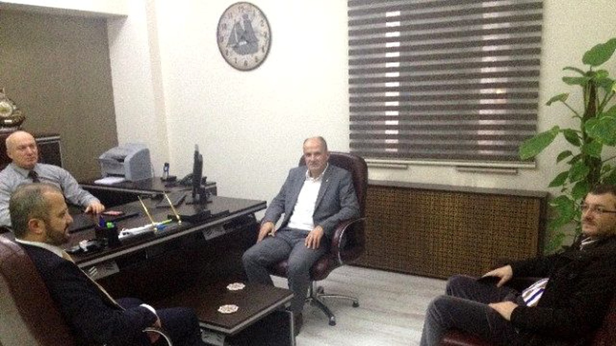 Müsiad Zonguldak\'tan Milli Emlak Müdürü Aksu\'ya Ziyaret