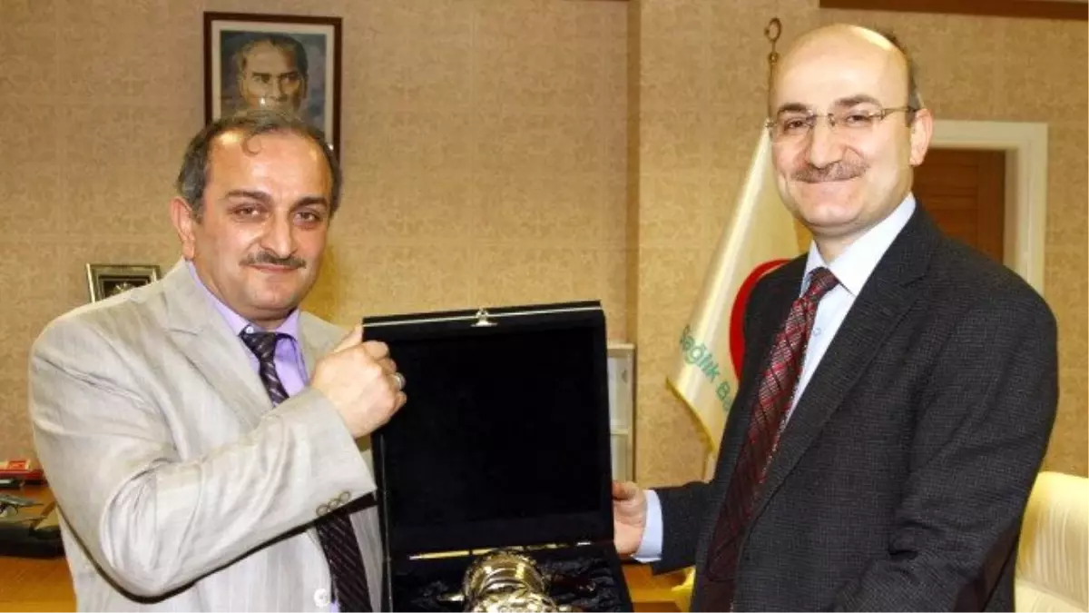 Rize Sağlık-Sen Şubesinden, Sünbül\'e Veda Ziyareti