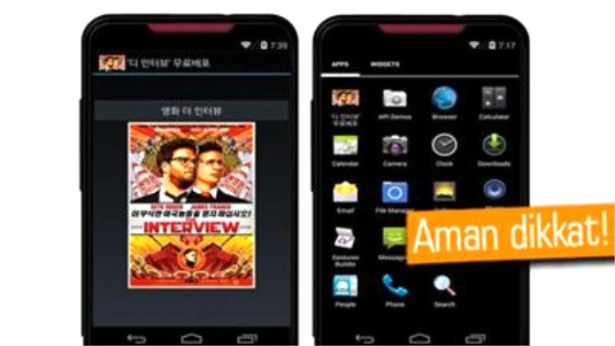 The Interview\'ı İndirmeye Çalışan Android Kullanıcıları Tehlikede