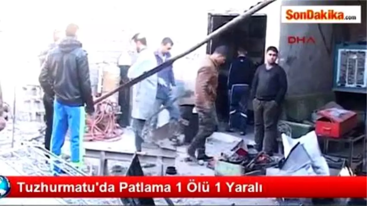 Tuzhurmatu\'da Patlama 1 Ölü 1 Yaralı