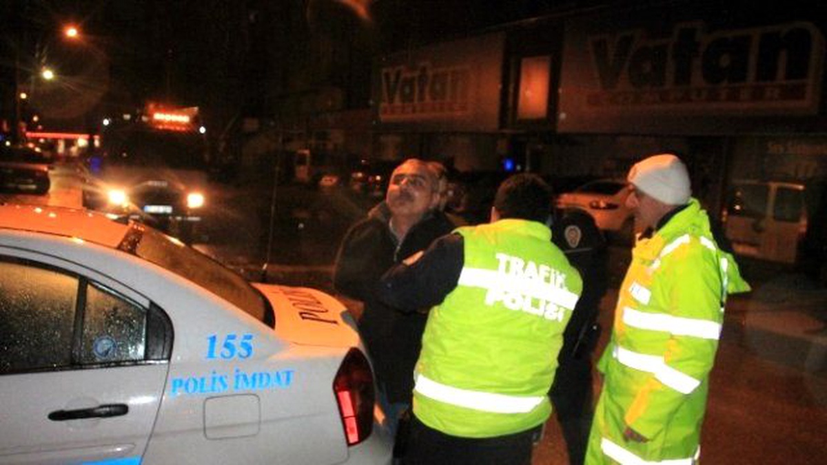 Alkollü Sürücü Polislere Zor Anlar Yaşattı