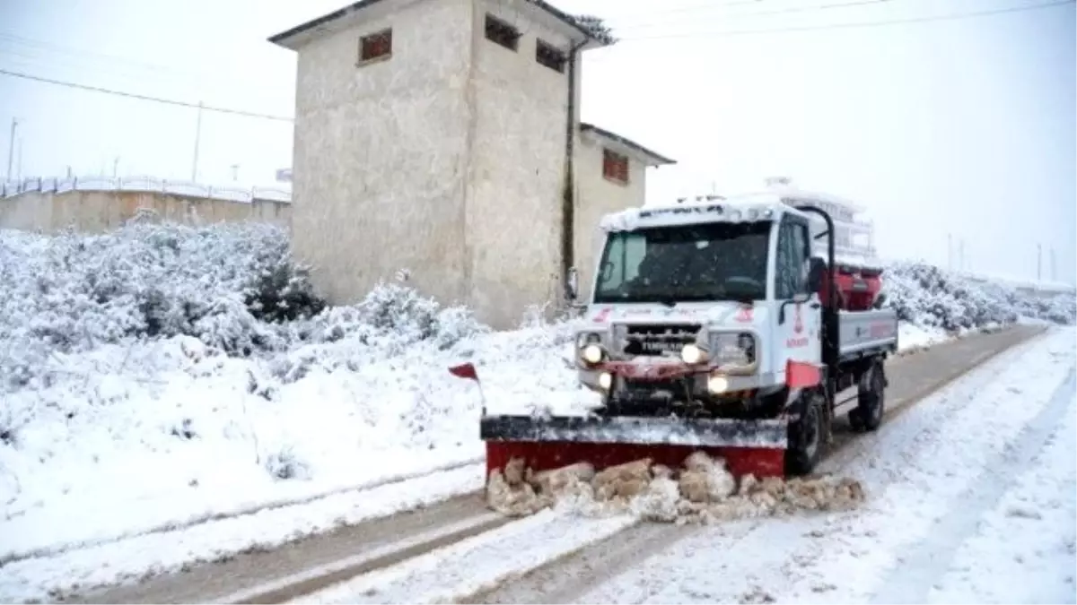 Bilecik Belediyesi\'nin Karla Mücadele Çalışmaları