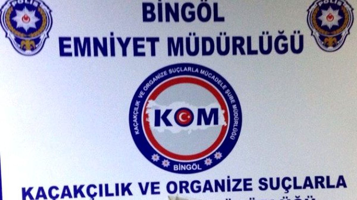 Bingöl\'de 10 Kilogram Esrar Ele Geçirildi