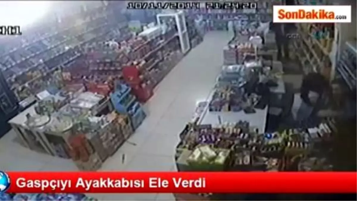 Gaspçıyı Ayakkabısı Ele Verdi