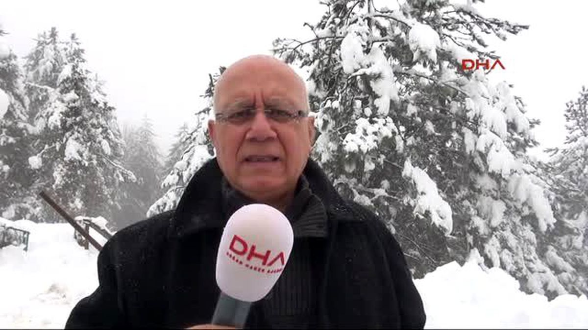 Kartepe\'de Kar Kalınlığı 1 Metreye Ulaştı
