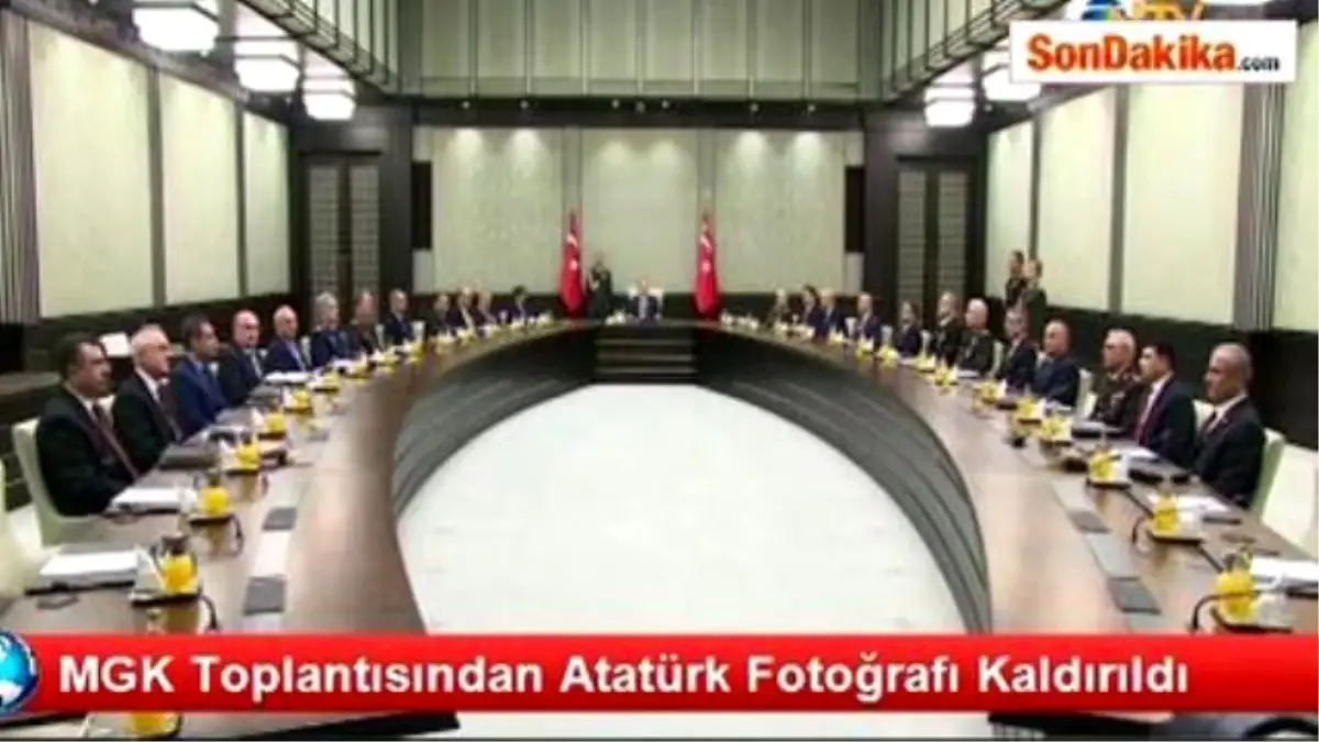 Mgk Toplantısından Atatürk Fotoğrafı Kaldırıldı