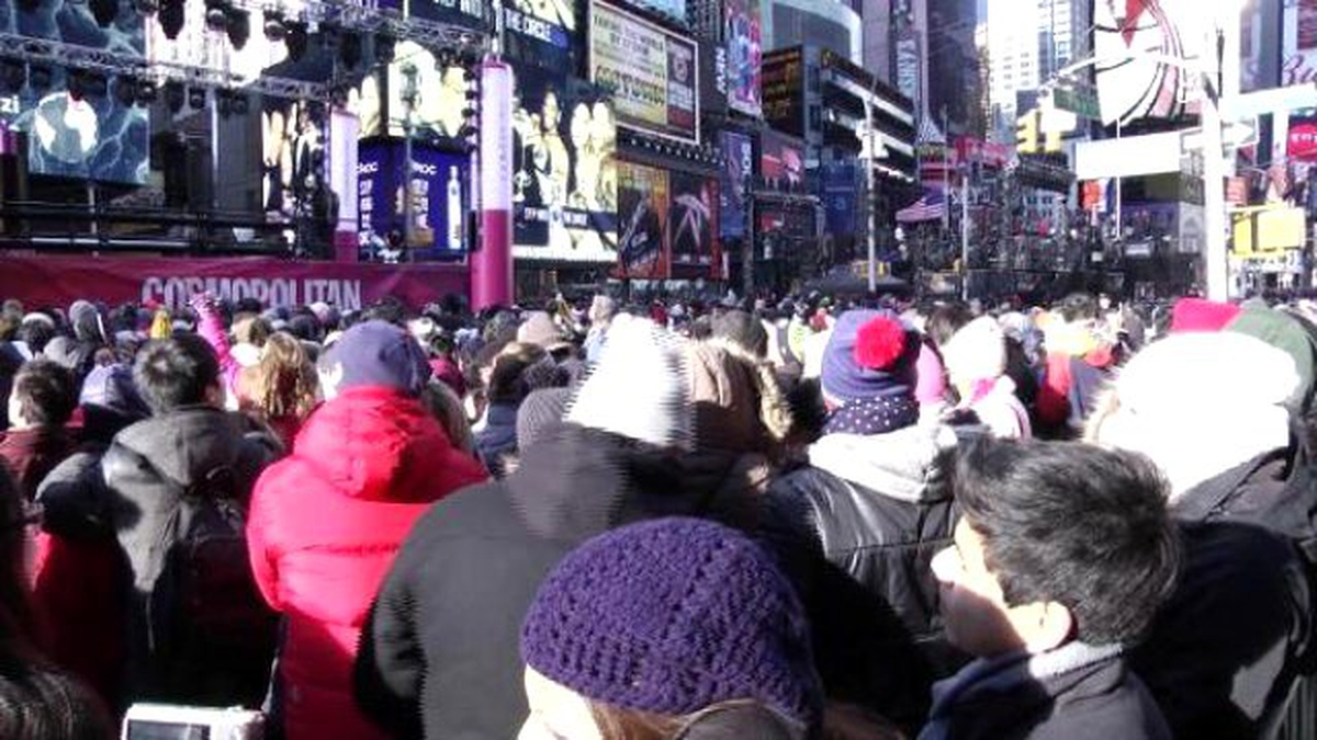 New York Yeni Yılı Karşılamaya Hazırlanıyor