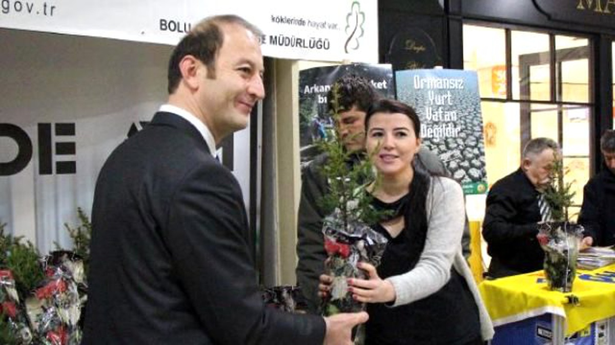 Ormancıların Yılbaşı Hediyesi Fidan