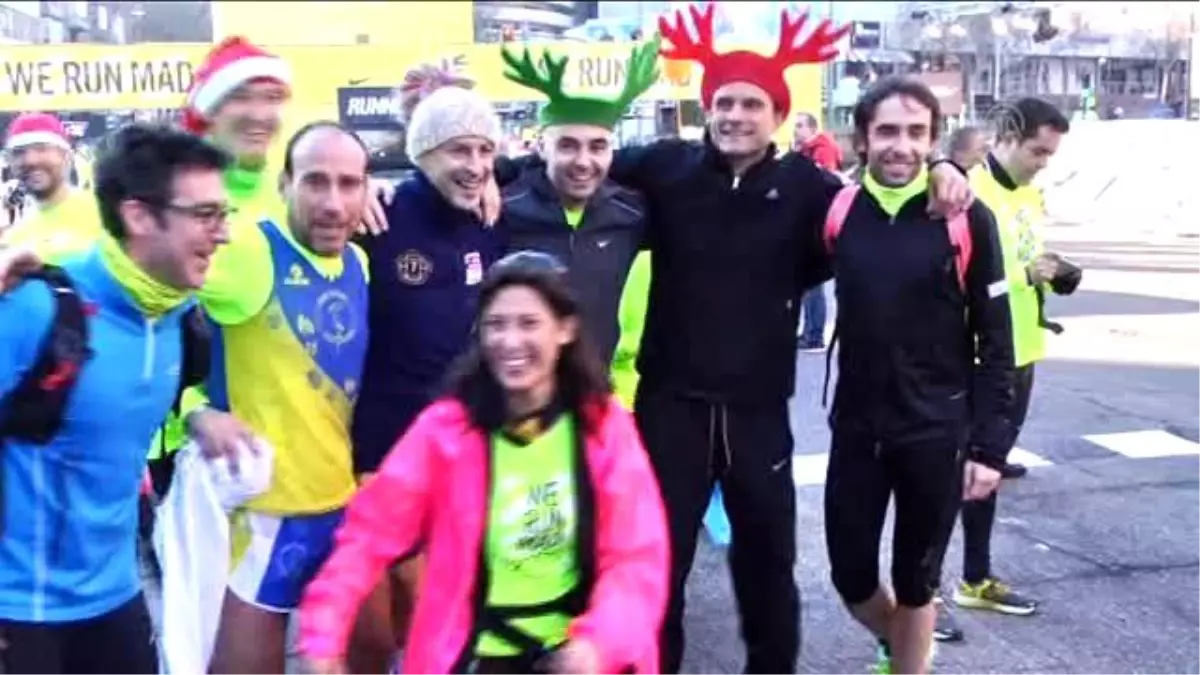 San Silvestre Vallecana Maratonu Koşuldu