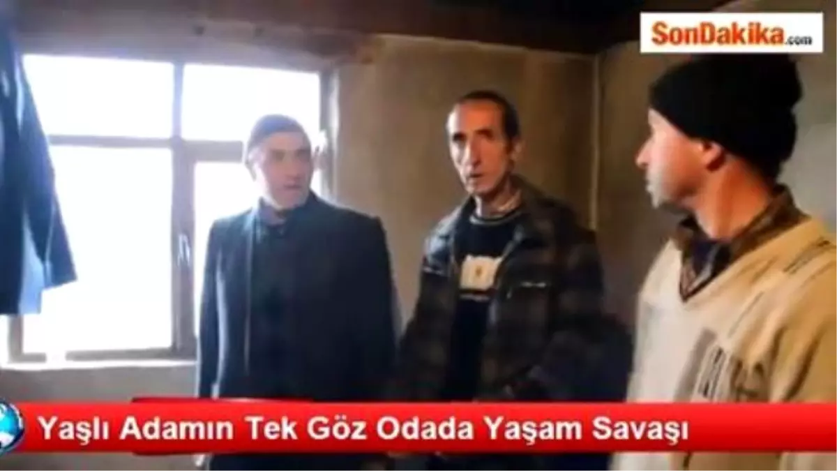 Yaşlı Adamın Tek Göz Odada Yaşam Savaşı