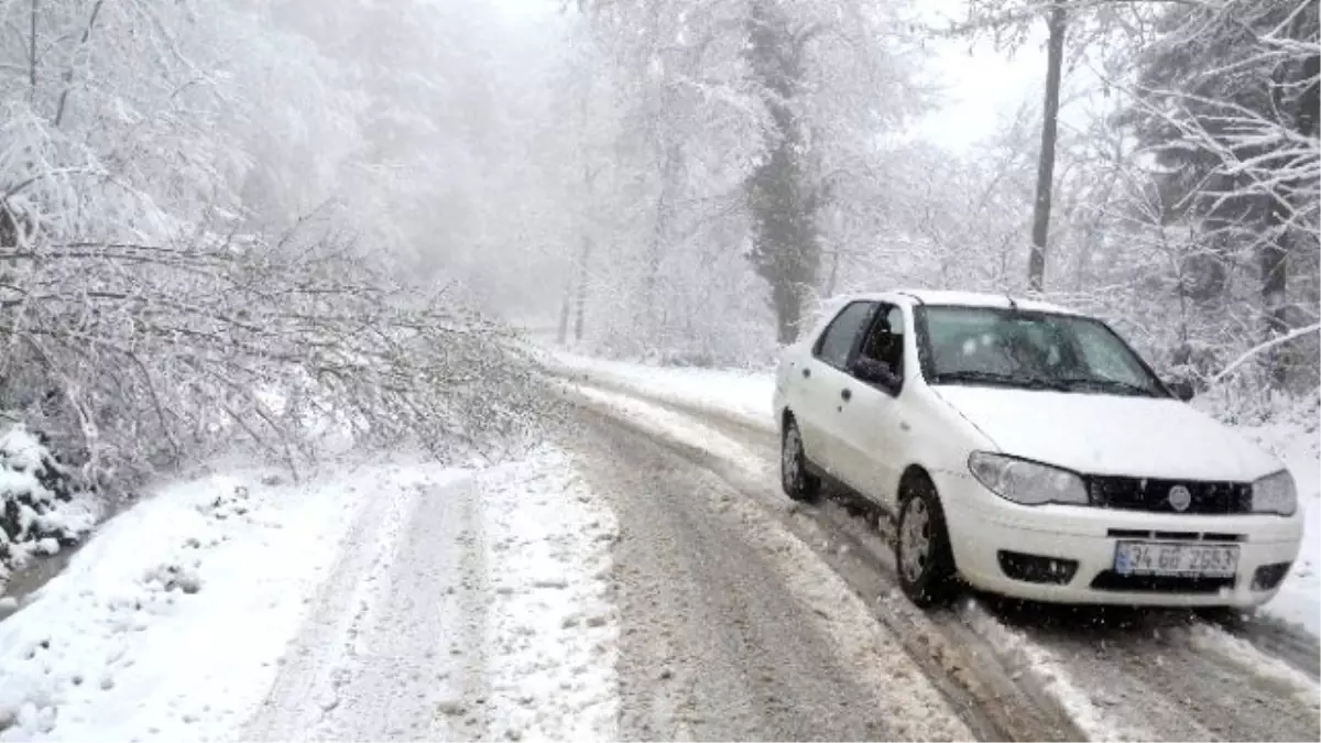 Zonguldak\'ta 47 Köy Yolu Ulaşıma Kapandı