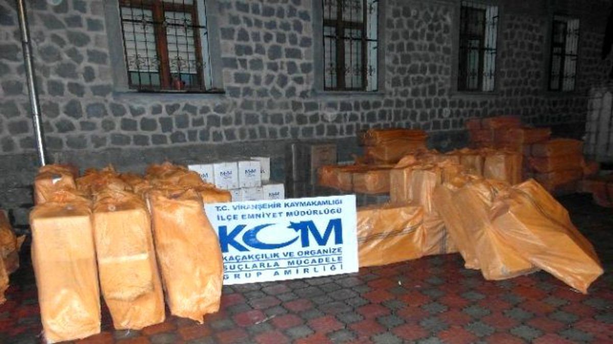 137 Bin 800 Paket Kaçak Sigara Ele Geçirildi
