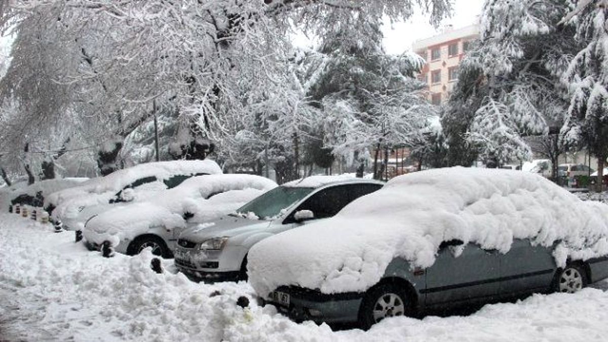 Çanakkale\'de Şiddetli Kış