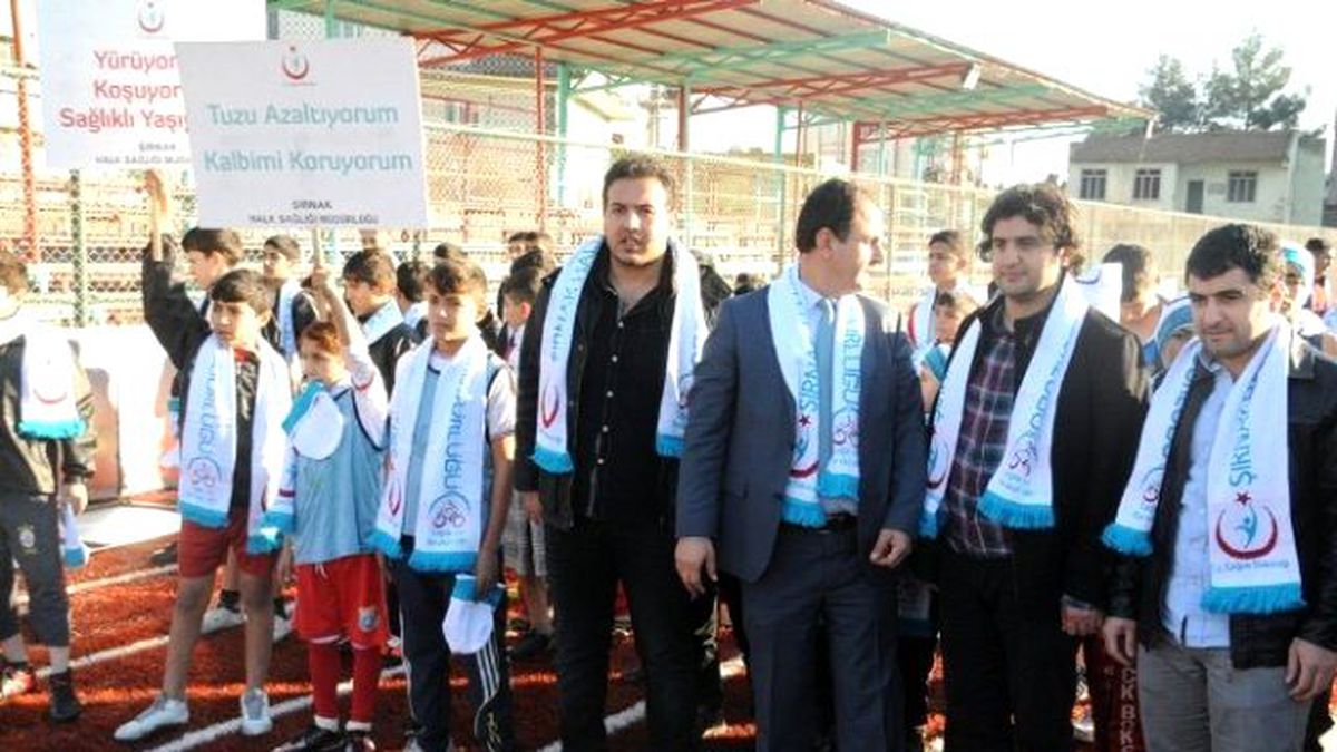 Cizre\'de \'Obezite ile Mücadele\' Yürüyüşü