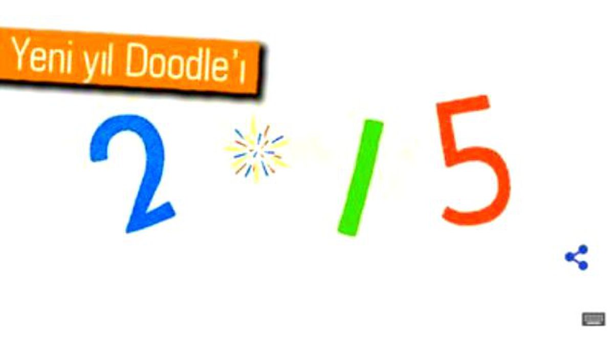 Google, Yeni Yılı Kutladı!
