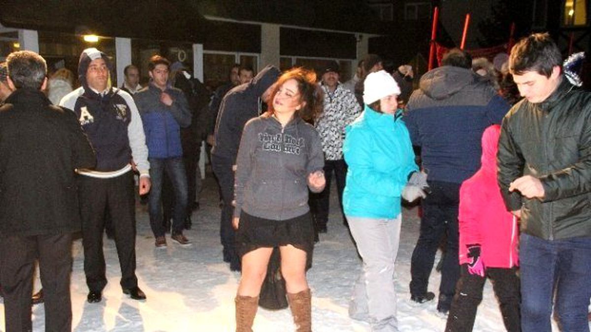 Palandöken\'de Yeni Yıl Coşkusu