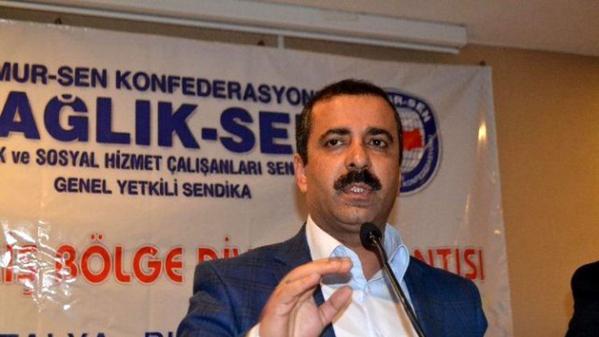 Sağlık-Sen Genel Başkanı Memiş Osmaniye\'de