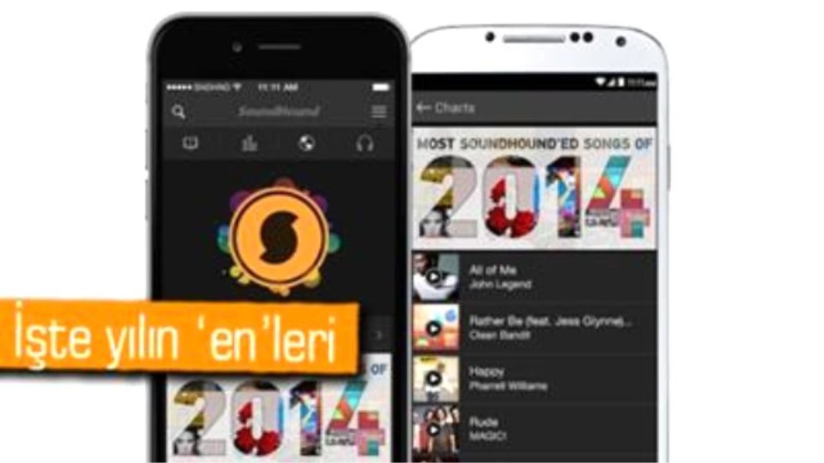 Soundhound, Yılın Şarkılarını, Şarkıcılarını ve Albümlerini Açıkladı