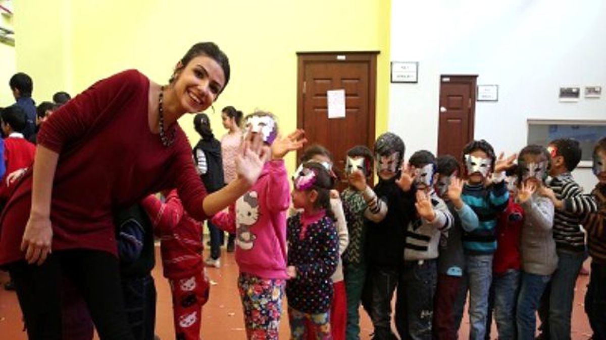 Sümerpark\'ta Çocuklar 2015\'e Merhaba Dedi 