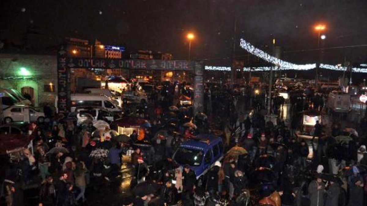 Taksim\'de Yeni Yıl Kutlamaları